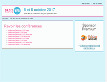 Tablet Screenshot of direct.paris-web.fr